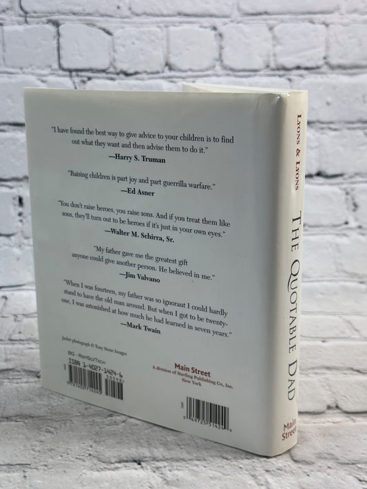 The Quotable Dad Hardcover
