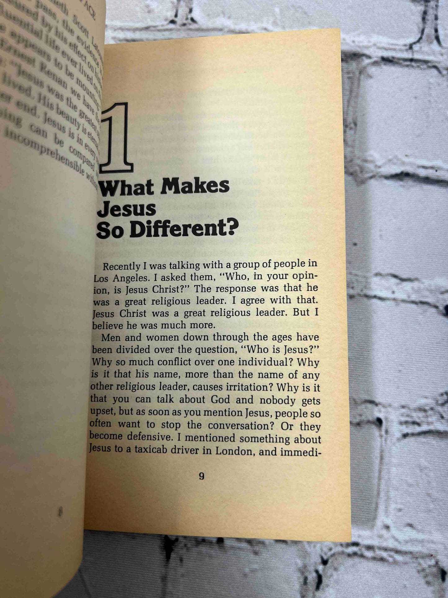 More Than a Carpenter