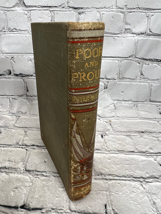 Poor and Proud by Oliver Optic, Mershon Company - spine