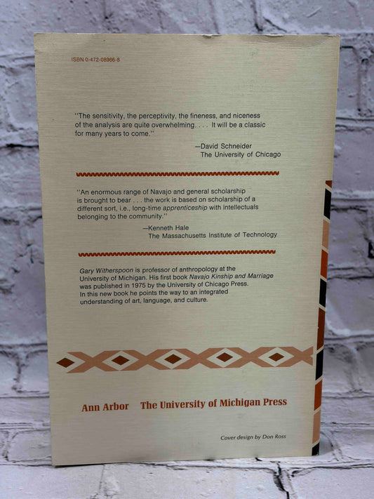 Language and Art in the Navajo Universe