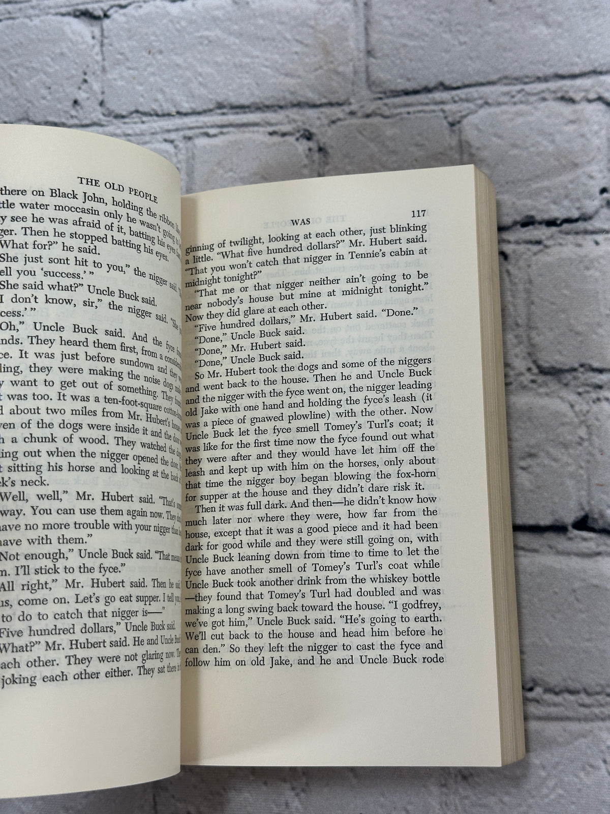 The Portable Faulkner edited by Malcolm Cowley, 1966 Viking paperback - interior pages