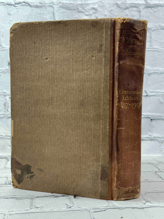 Seneca's Morals (Centennial Edition 1817 - 1917)