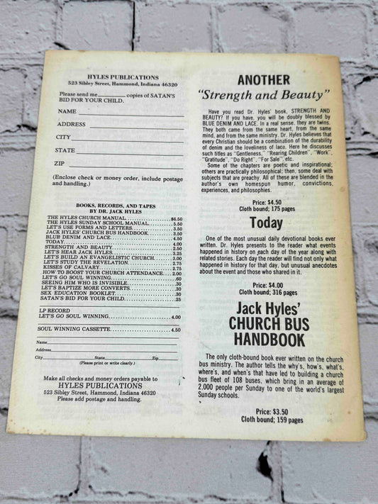 Satan's Bid for Your Child