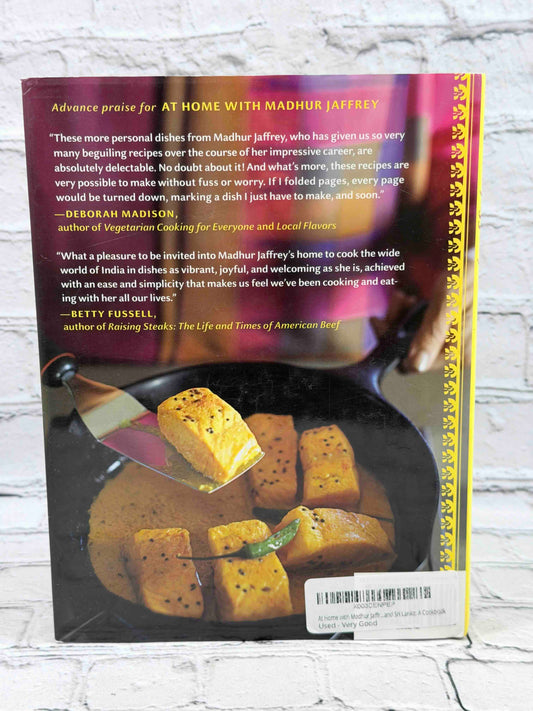 At Home with Madhur Jaffrey: Simple, Delectable Dishes from India, Pakistan, Bangladesh, and Sri Lanka: A Cookbook