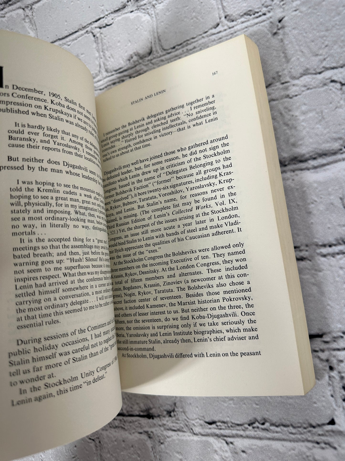 Three Who Made a Revolution Lenin Stalin