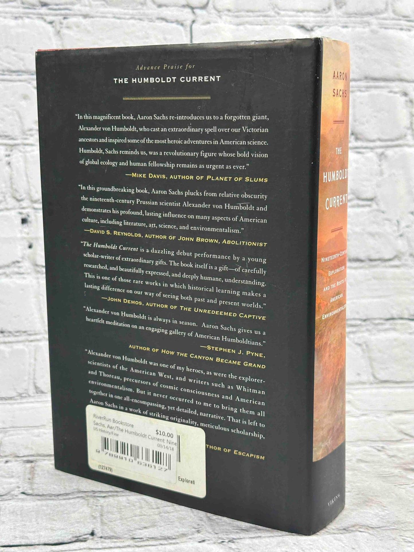 The Humboldt Current: Nineteenth-Century Exploration and the Roots of American Environmentalism