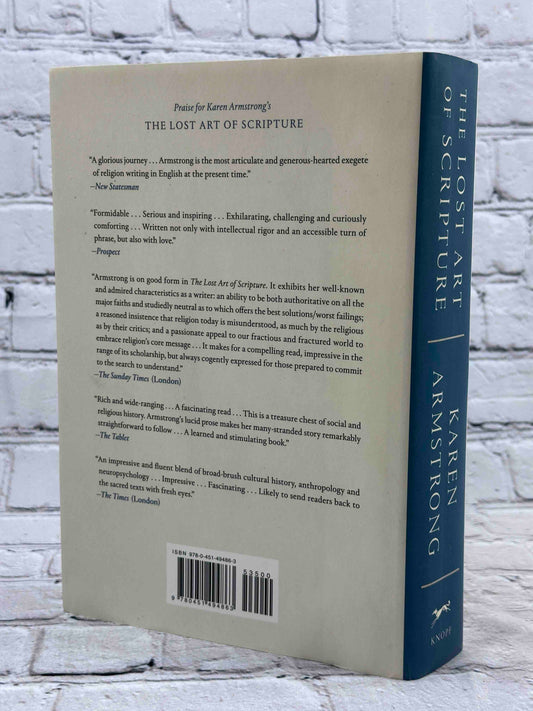 The Lost Art of Scripture: Rescuing the Sacred Texts