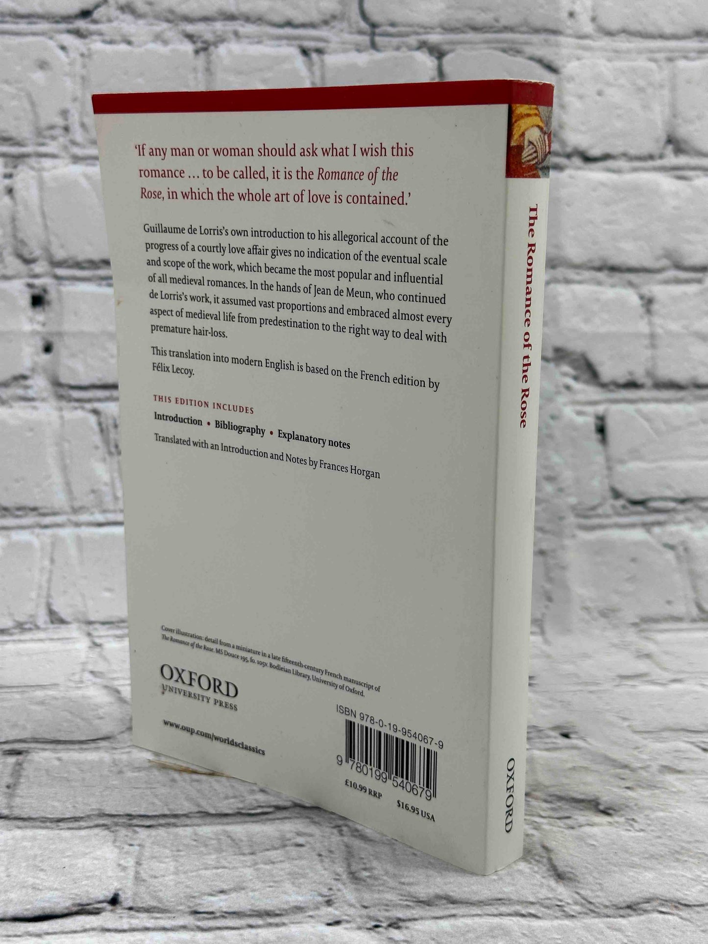 The Romance of the Rose (Oxford World's Classics)