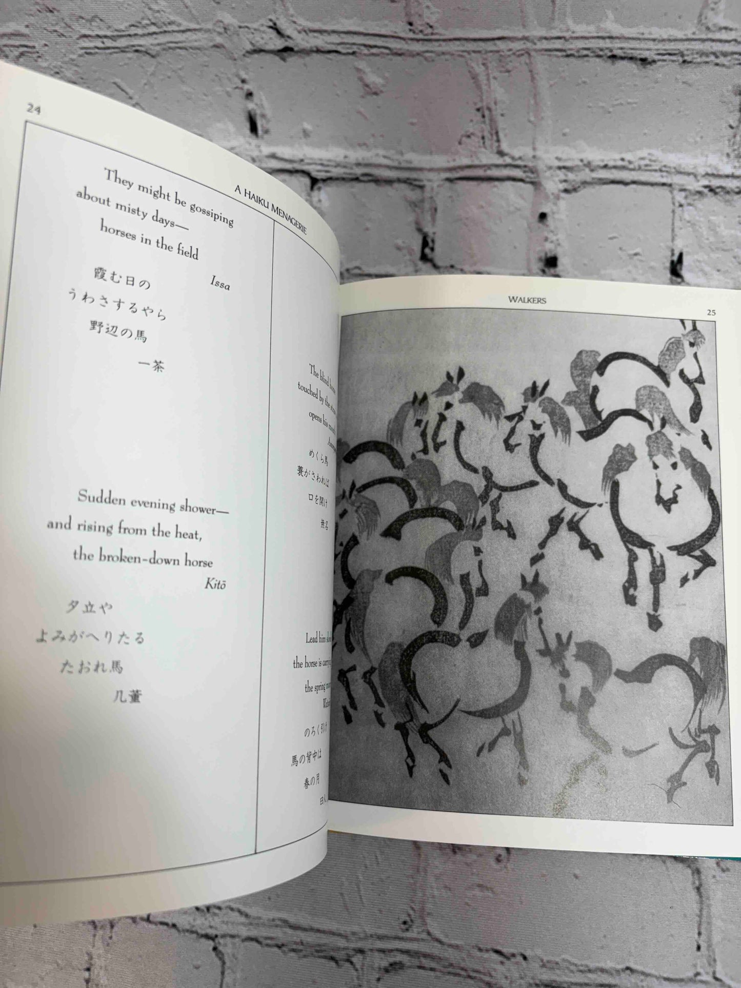 Haiku Menagerie: Living Creatures In Poems And Prints