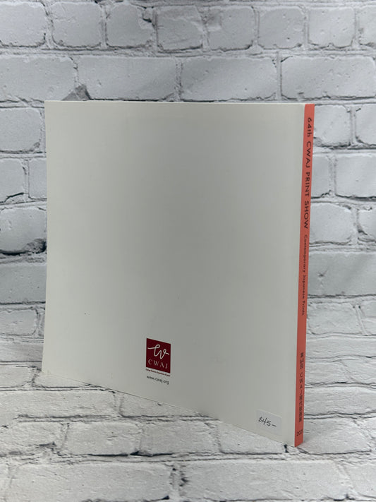 64th CWAJ Print Show catalog, 2021, College Women's Association of Japan paperback - catalog view
