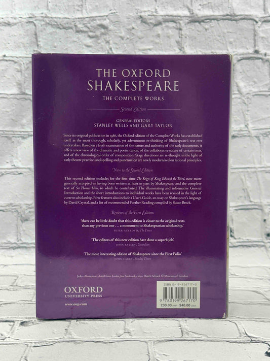 The Oxford Shakespeare: The Complete Works