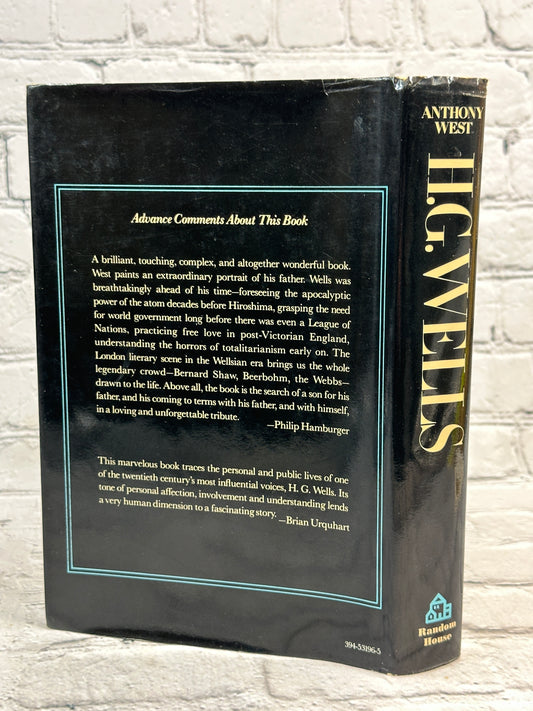 H.G. Wells: Aspects of a Life by Anthony West [1984 · First Edition