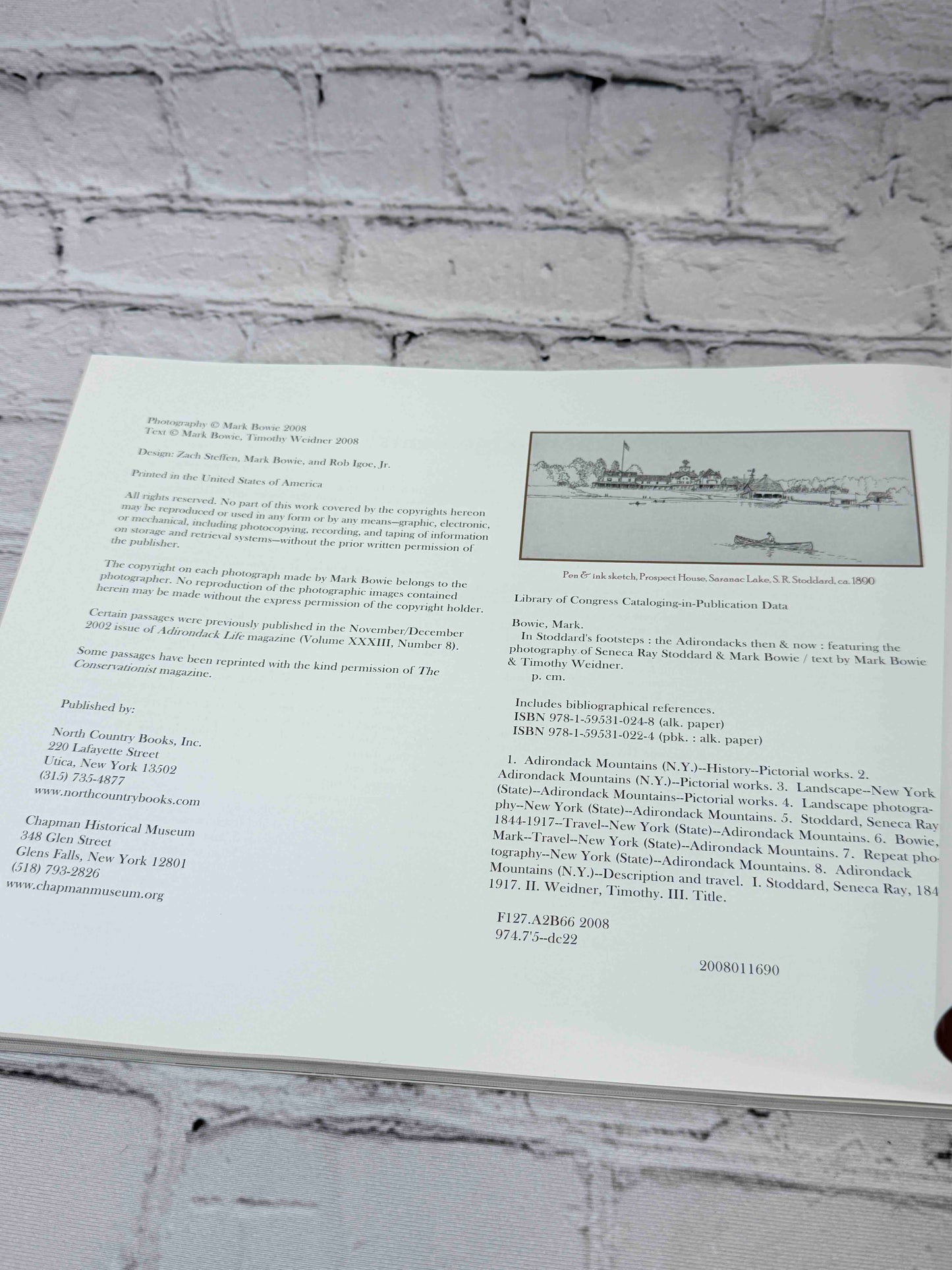 In Stoddard's Footsteps: The Adirondacks: Then & Now (SIGNED)