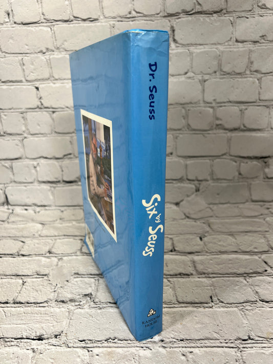 Six by Seuss: A Treasury of Dr. Seuss Classics, 1991 Random House hardcover - dust jacket spine