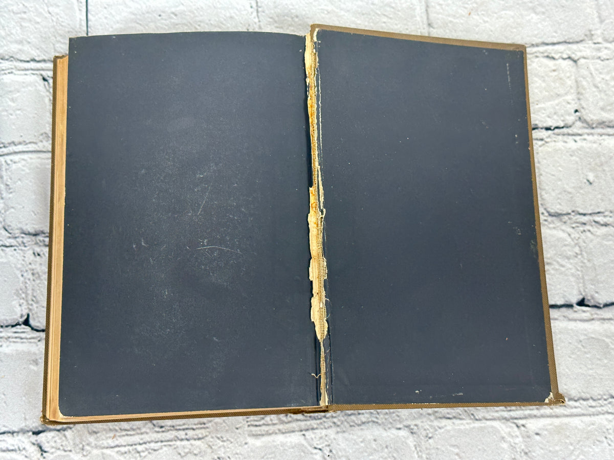The Poetical Works of James Russell Lowell, 1896 Household Edition hardcover - rear endpapers