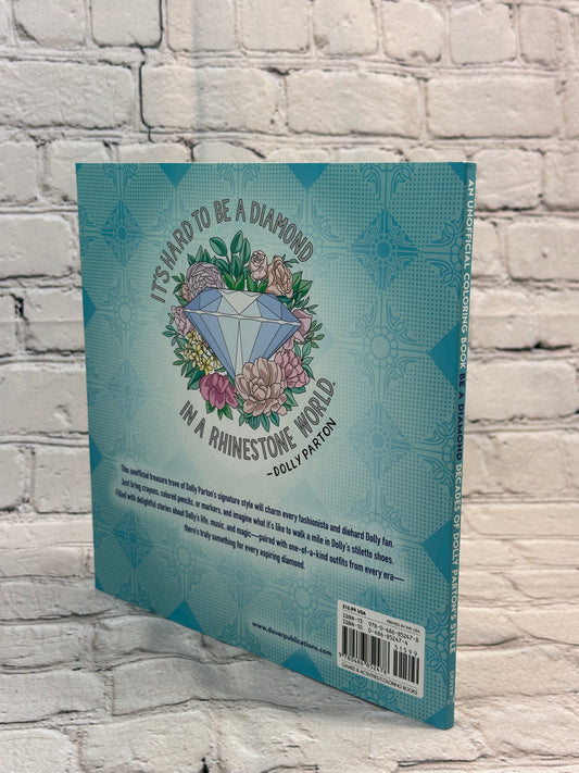 An Unofficial Coloring Book Be A Diamond Decade of Dolly Parton's Style