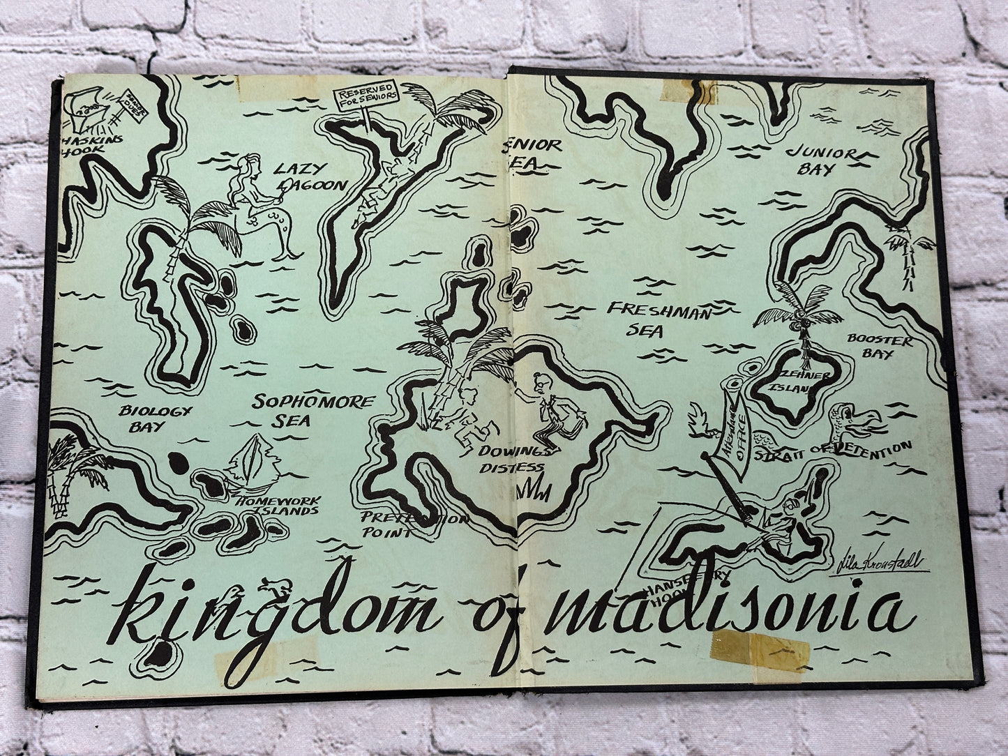 LOG James Madison High School June 1951 Class Yearbook Brooklyn 29 NY