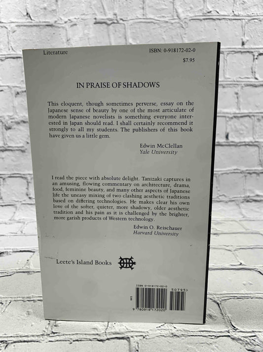 In Praise of Shadows