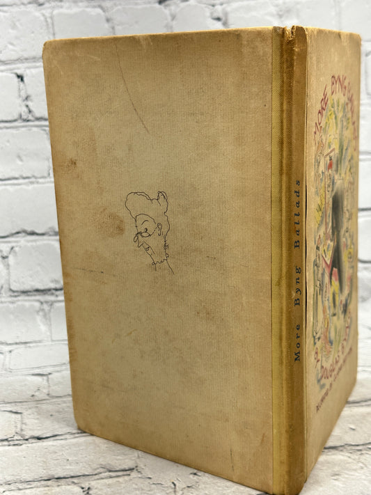More Byng Ballads by Douglas Byng, 1935 Bodley Head first edition hardcover - rear board and spine