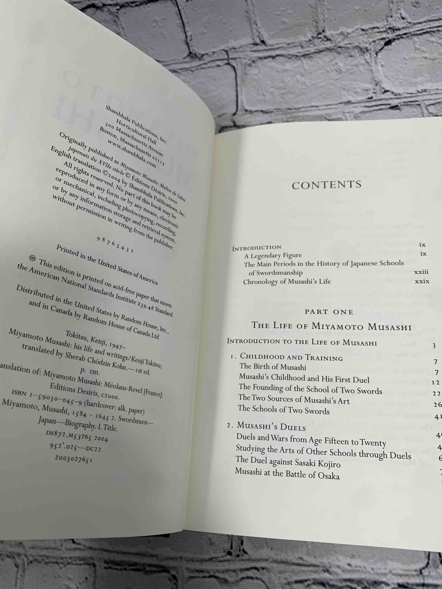 Miyamoto Musashi (Samurai a Swordsman): His Writings and Life