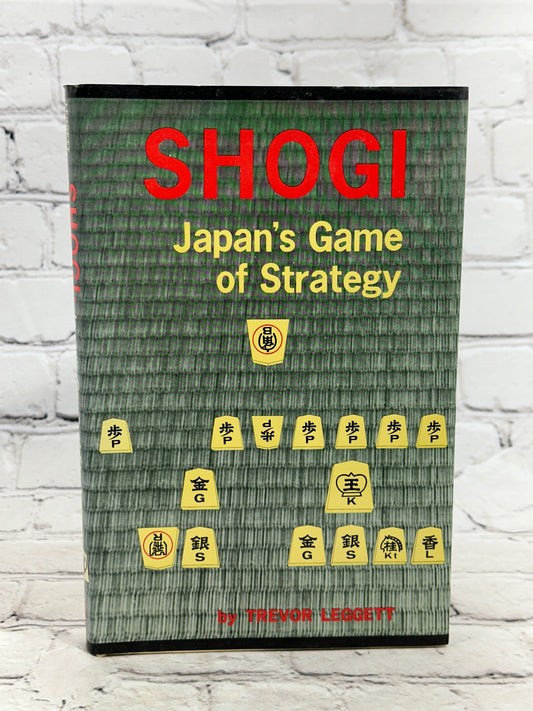 Shogi Japan's Game of Strategy by Leggett [Unpunched Pieces · 1987]