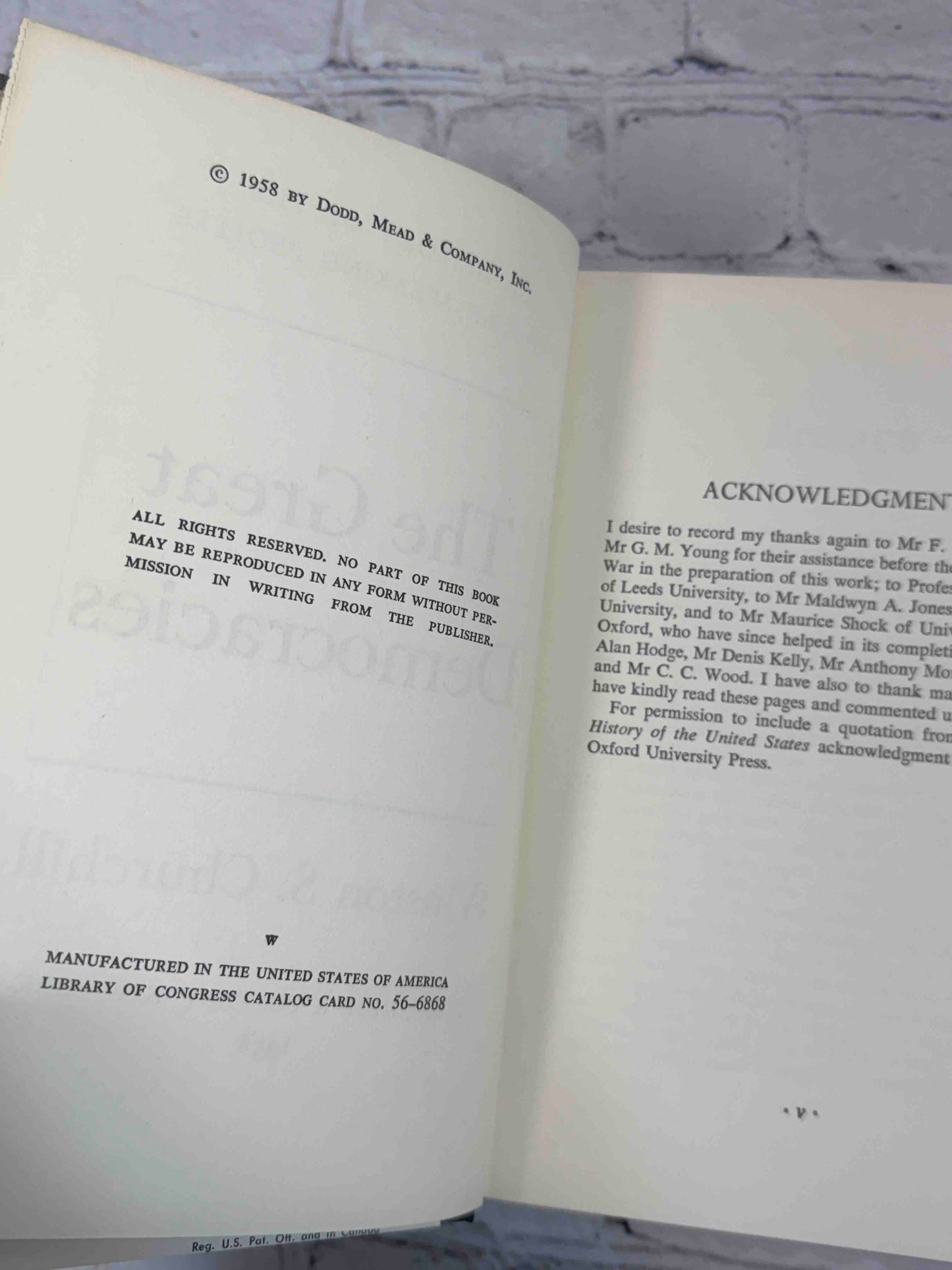 A History of the English Speaking Peoples
