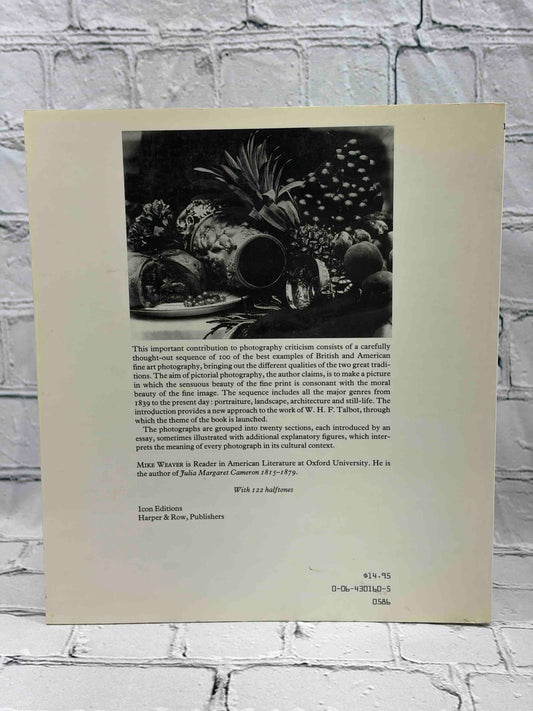 The Photographic Art: Pictorial Traditions in Britain and America