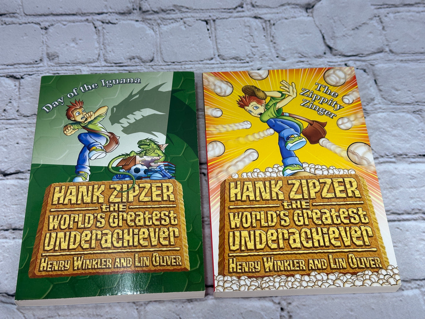 Hank Zipzer By Henry Winkler & Lin Oliver #1-10 [Walker Books · 10 Book Lot]