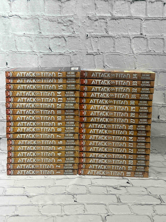 Attack on Titan (Complete 1 - 34 Set)