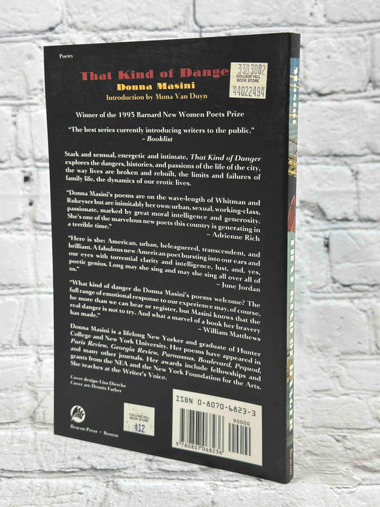 That Kind of Danger (Barnard New Women Poets)