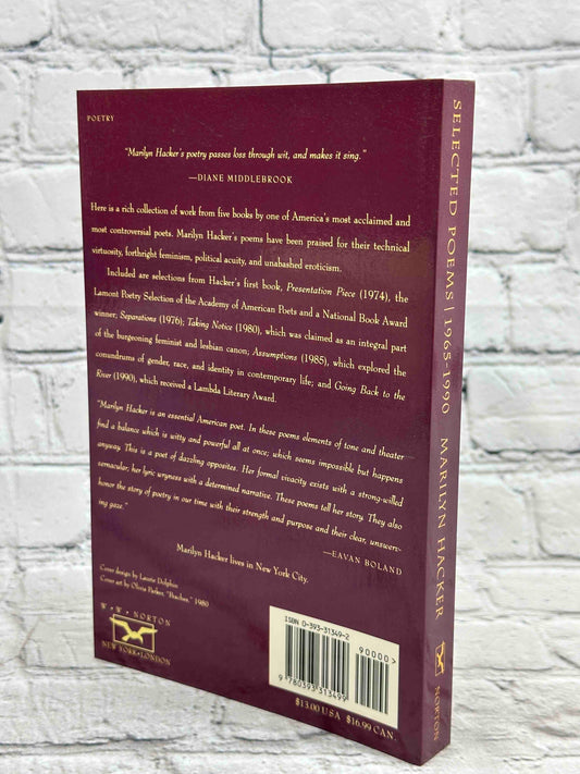 Selected Poems 1965-1990