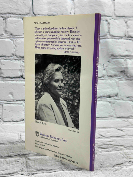 Objects of Affection (Wesleyan Poetry Series)