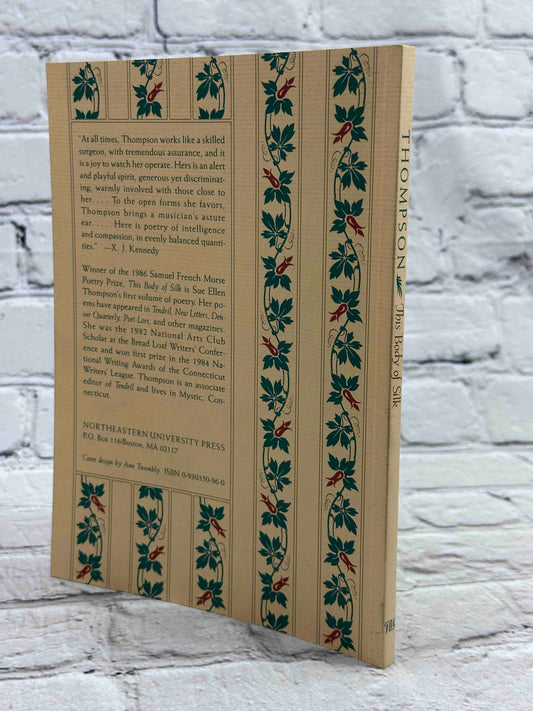 This Body of Silk. The 1986 Morse Poetry Prize