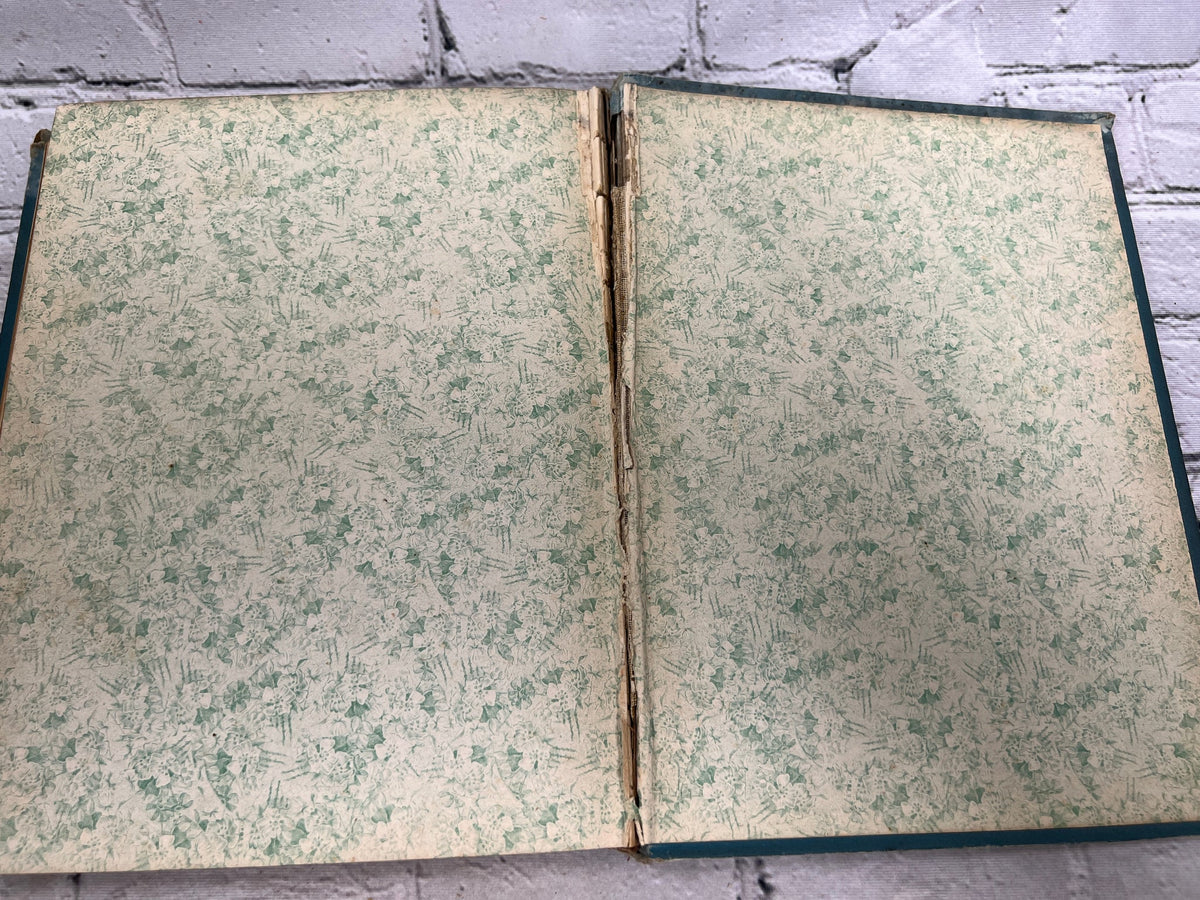 The Kingdom of Home, ed. Arthur Gilman, 1888 - rear endpapers