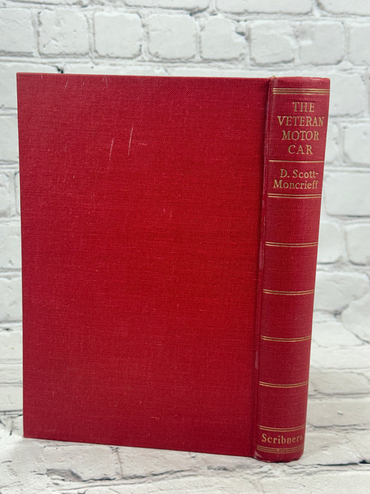 The Veteran Motor Car by David Scott-Moncrieff, 1956 Scribner's hardcover - spine
