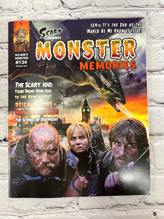 Scary Monsters Memories Magazine #134 Spring 2024