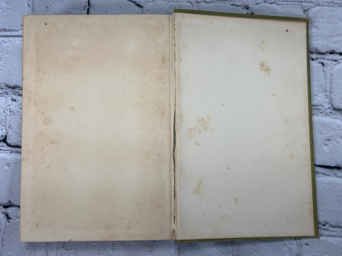 Last of the Great Scouts by Helen Cody Wetmore and Zane Grey, 1918 Grosset & Dunlap hardcover - rear endpapers