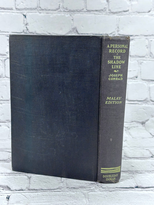 A Personal Record and The Shadow Line by Joseph Conrad, 1931 Malay Edition hardcover - photo 2
