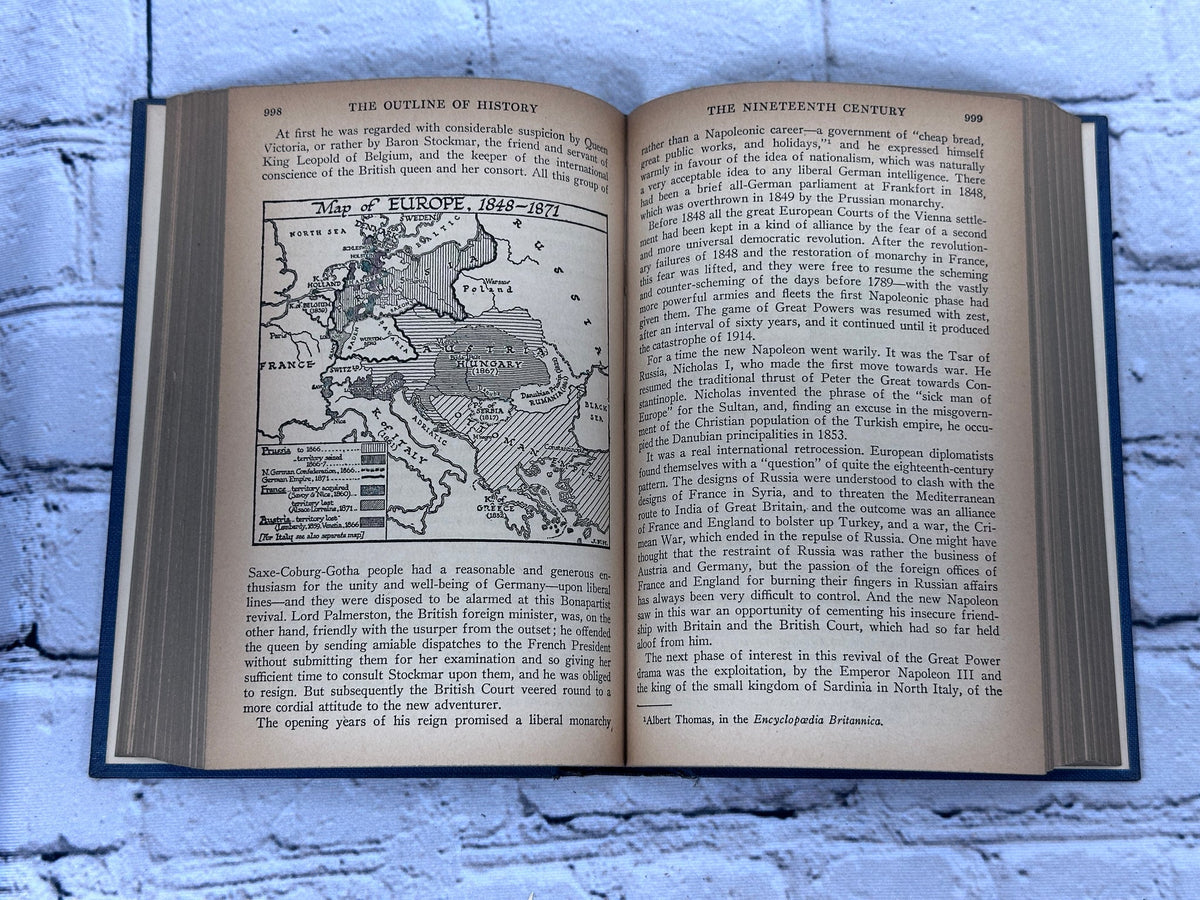 The Outline of History by H. G. Wells, 1940-1941 3-volume hardcover set - photo 18