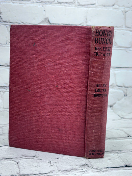 Honey Bunch: Her First Trip West by Helen Louise Thorndyke, 1928 hardcover - photo 2