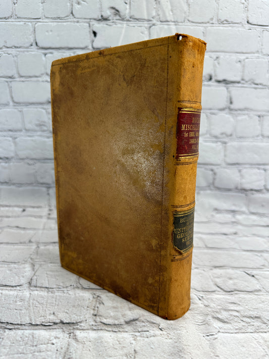 Index to the Miscellaneous Documents Of The House of Representatives 1883-84