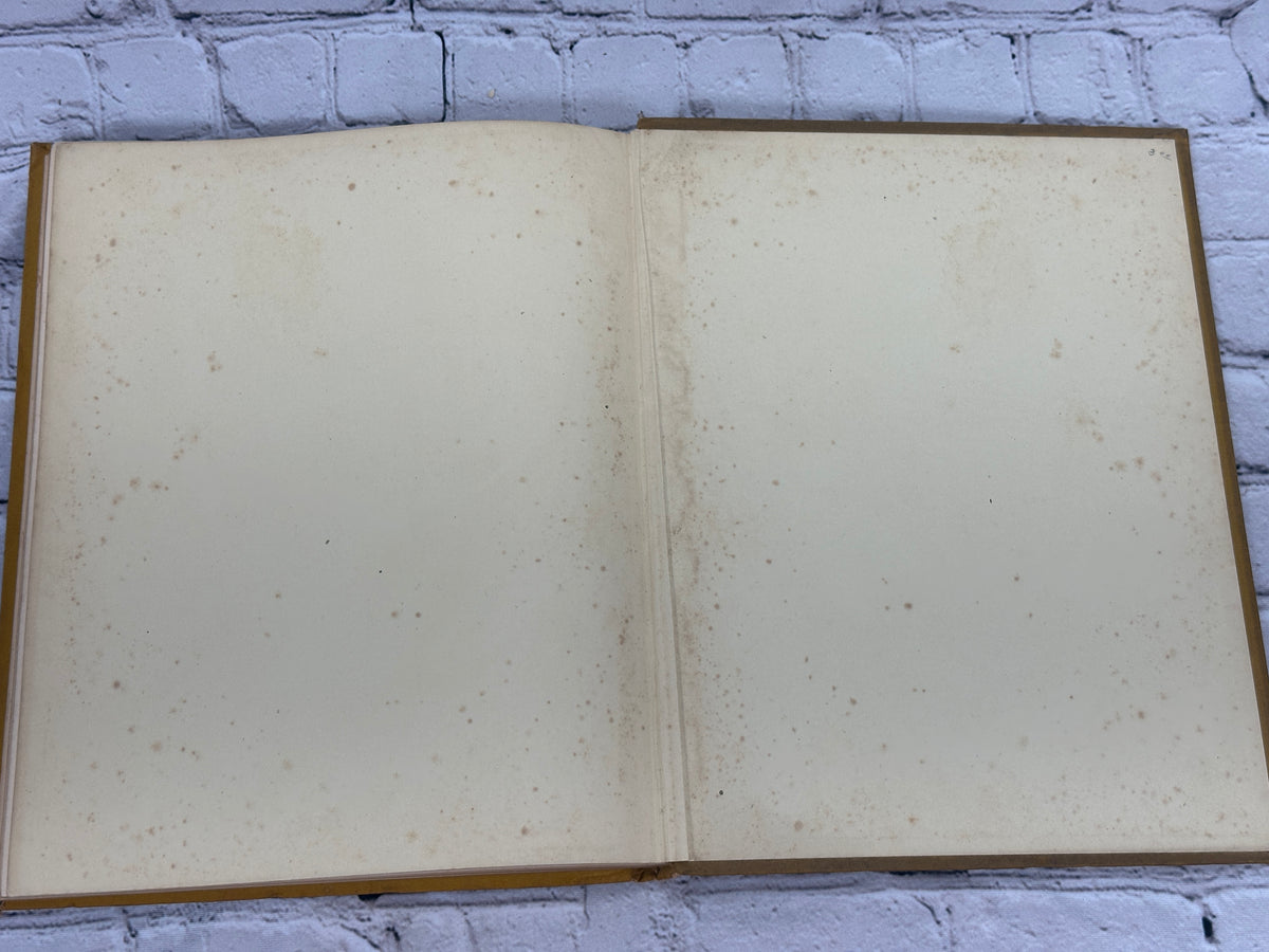 America Illustrated edited by J. David Williams, 1883 DeWolfe, Fiske hardcover - rear endpapers