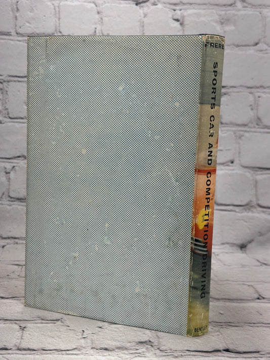 Sports Car and Competition Driving by Paul Frere, 1963 Robert Bentley hardcover - dust jacket rear and spine