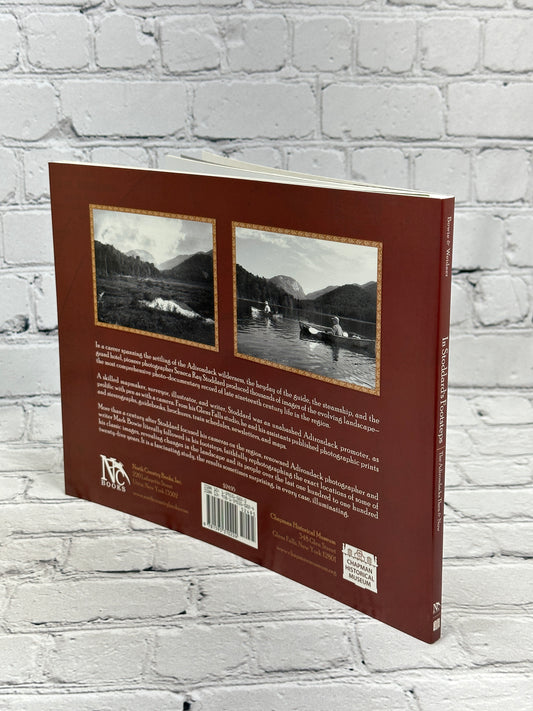 In Stoddard's Footsteps: The Adirondacks Then & Now by Seneca Ray Stoddard and Mark Bowie, North Country Books paperback - back cover
