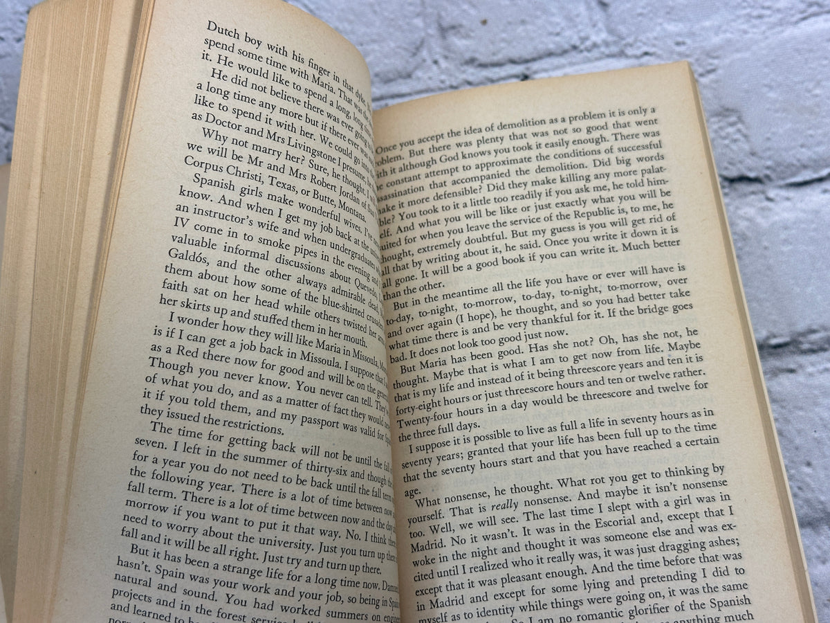 For Whom the Bell Tolls by Ernest Hemingway, 1961 paperback - photo 9