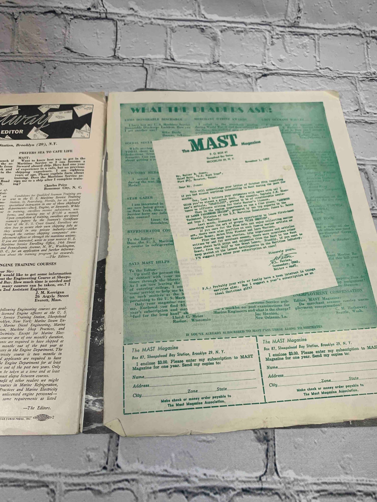The Mast Magazine (January 1948)