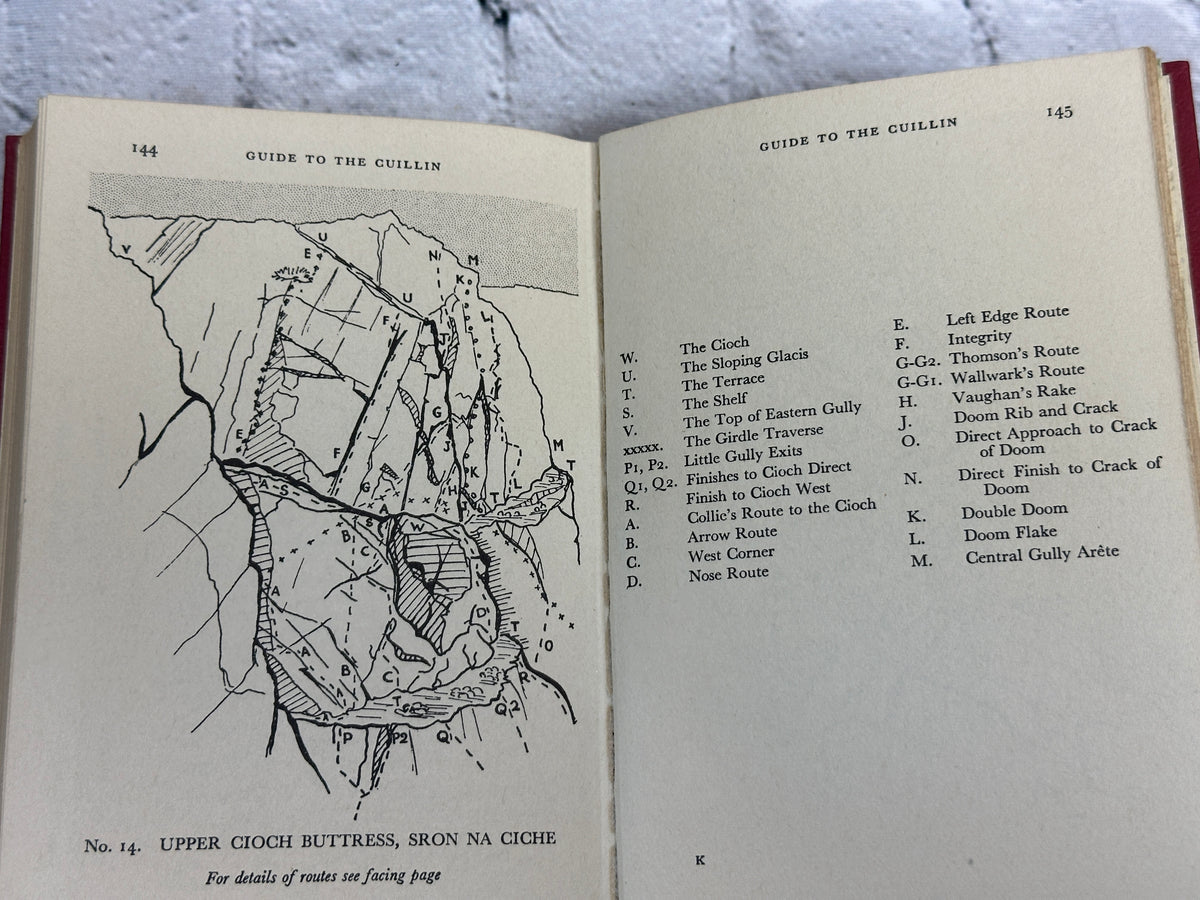 Climbers' Guide to the Cuillin of Skye by William MacKenzie, 1965 hardcover - photo 11