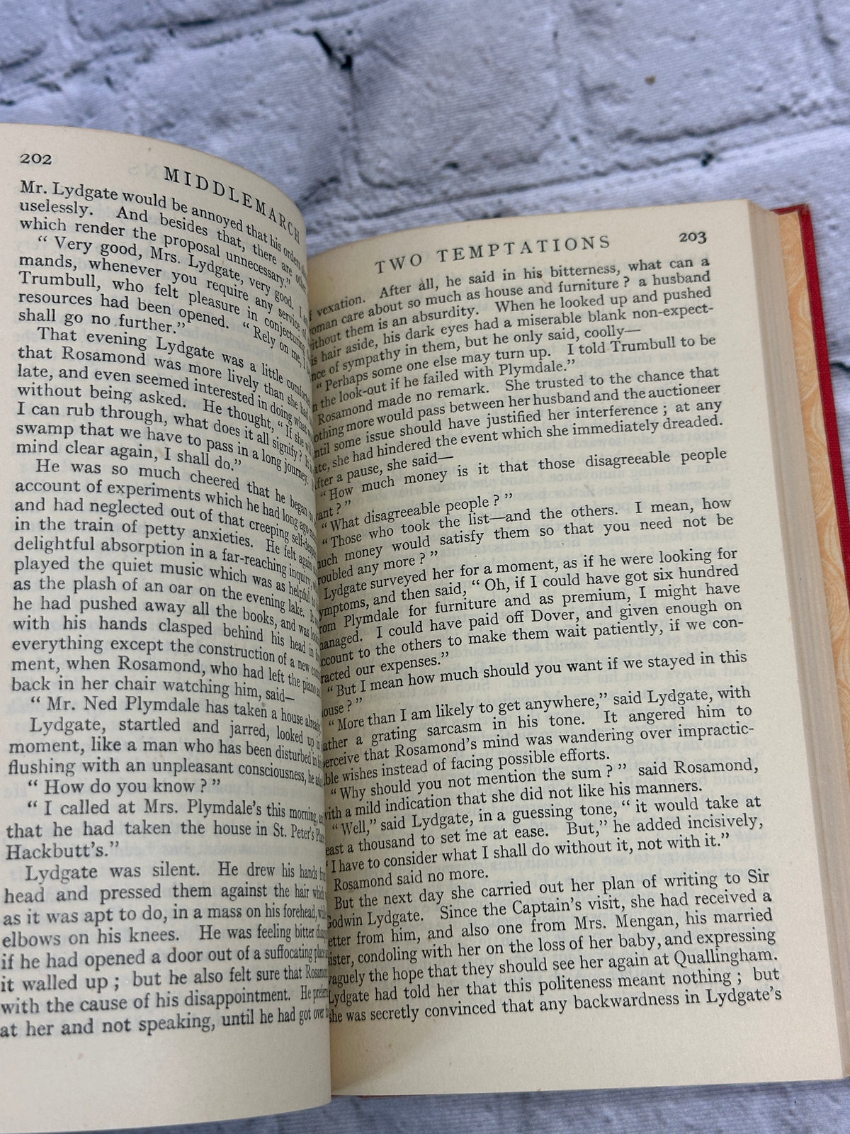 Middlemarch Volume Two by George Eliot, 1949 hardcover - photo 9