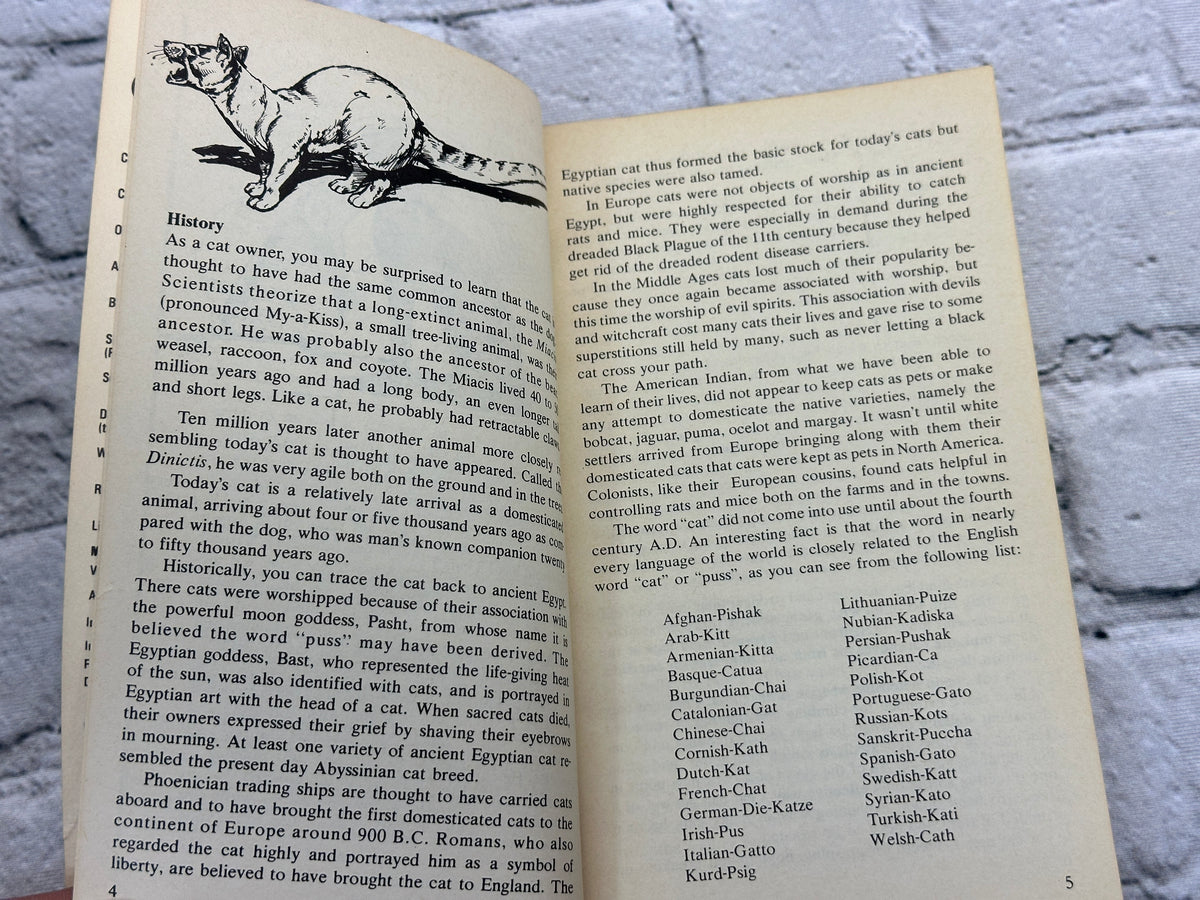Handbook of Cat Care by Purina Cat Care Center, 1980 paperback - photo 5