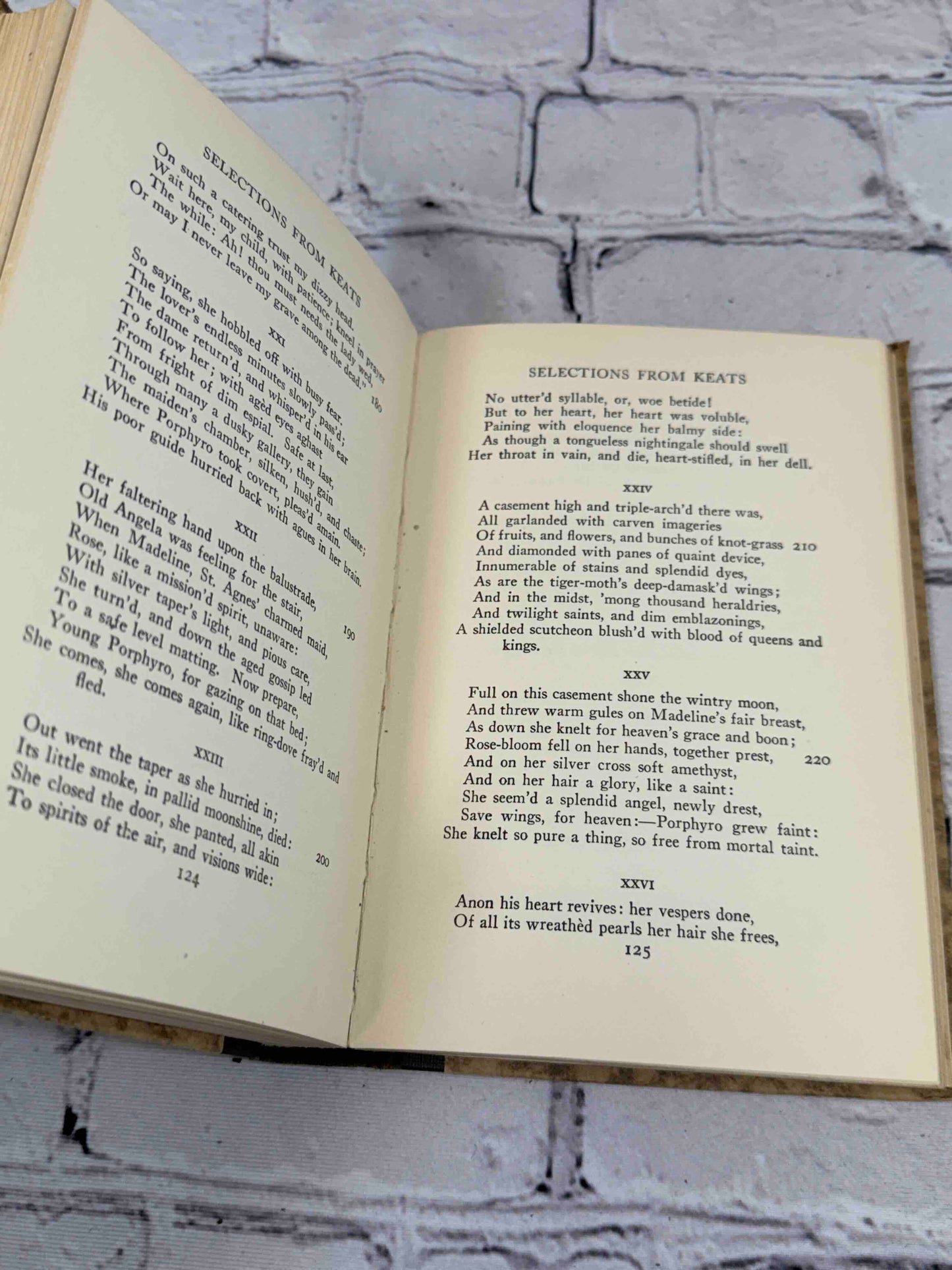 Selections from Shelley and Keats
